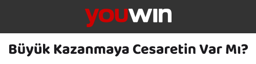 youwin logo beyaz zemin siyah yazı kırmızı detaylar